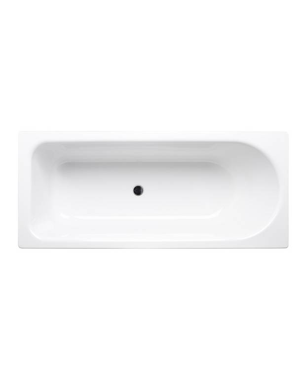 Bathtub without panels Combi - 1700x700 - Round head end for back and large shower space at foot end
Premium quality titanium alloy steel
Compatible with front frame