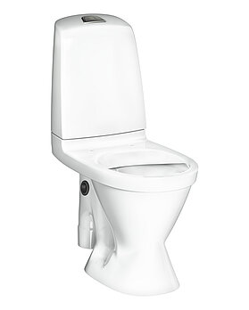 WC-istuin Nautic 1591 - avoin S-lukko, suuri jalka, Hygienic Flush.