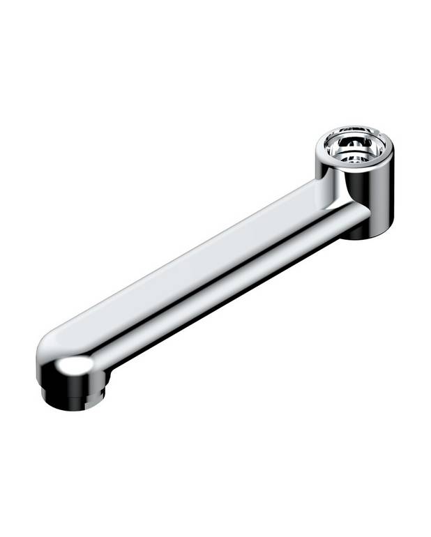 Swivel spout 150 mm - Fits most mixers
Available in several designs