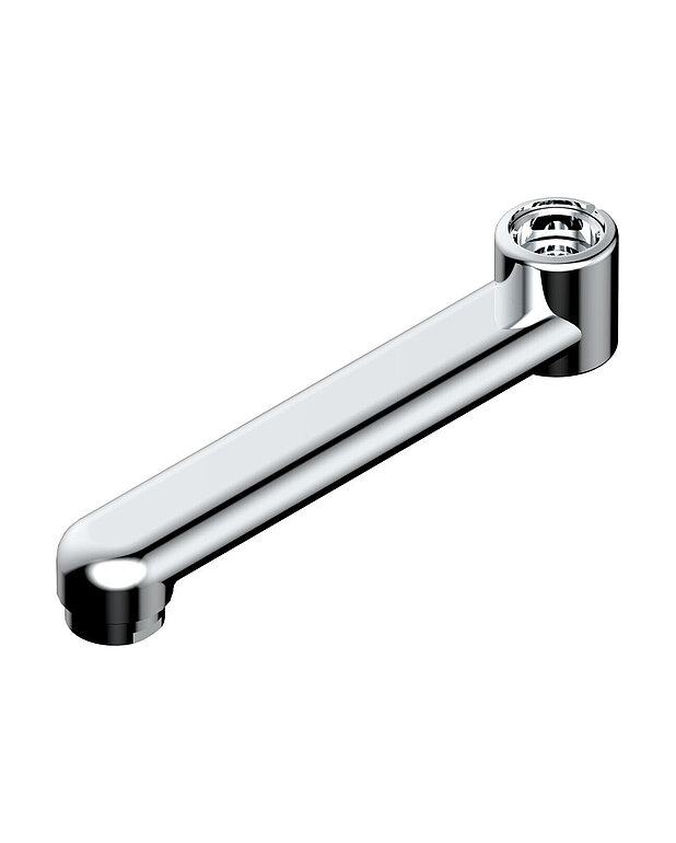 Kääntyvä juoksuputki 150 mm - Sopii useimpiin sekoittimiinSaatavilla useita malleja