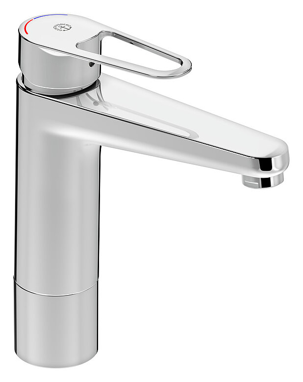  - Energy class A
Cold-start, only cold water when the lever is in straight forward position 
Soft move, technology for smooth and precise handling