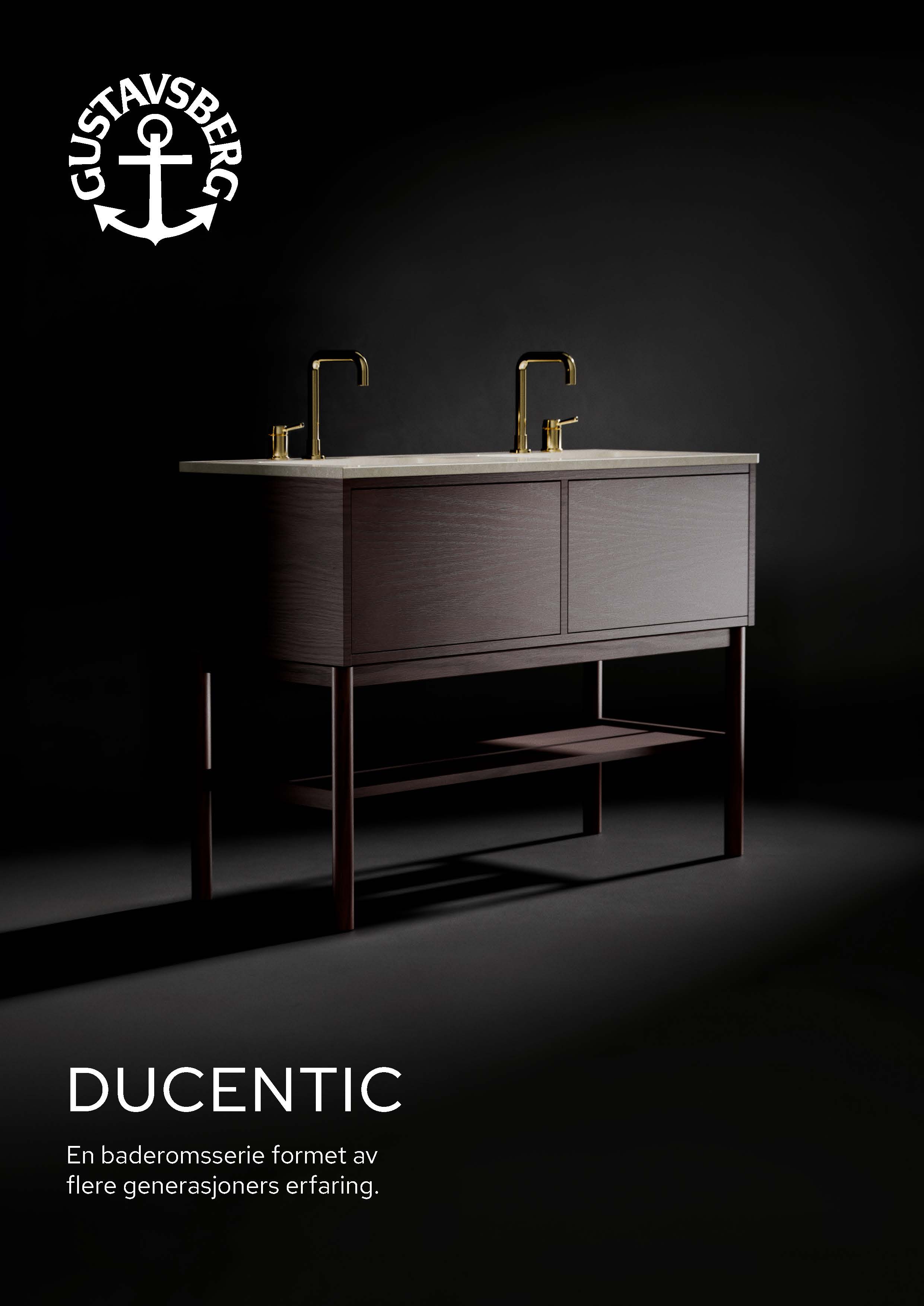 Brosjyre Ducentic baderomsserie