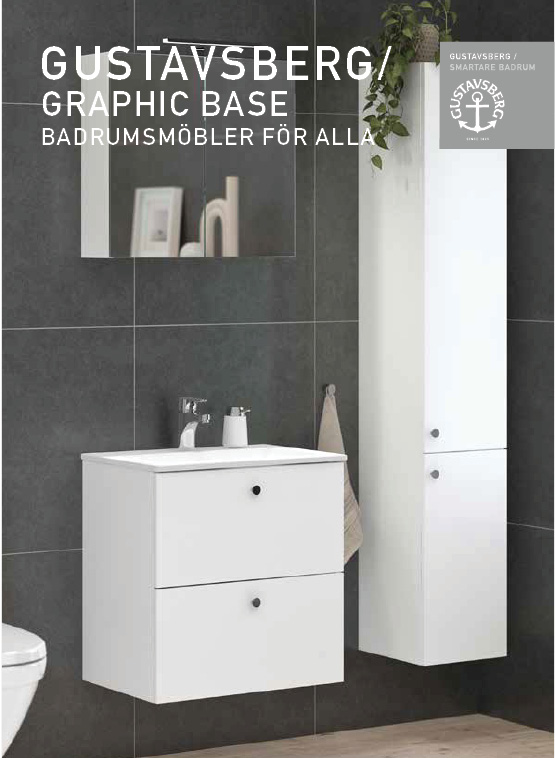 Broschyromslag Gustavsberg Graphic Base