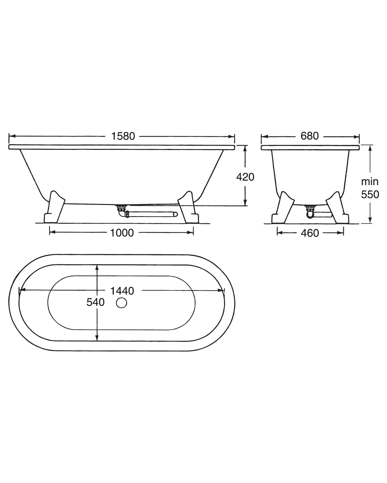 Ванна донна ванна размеры 92 фото