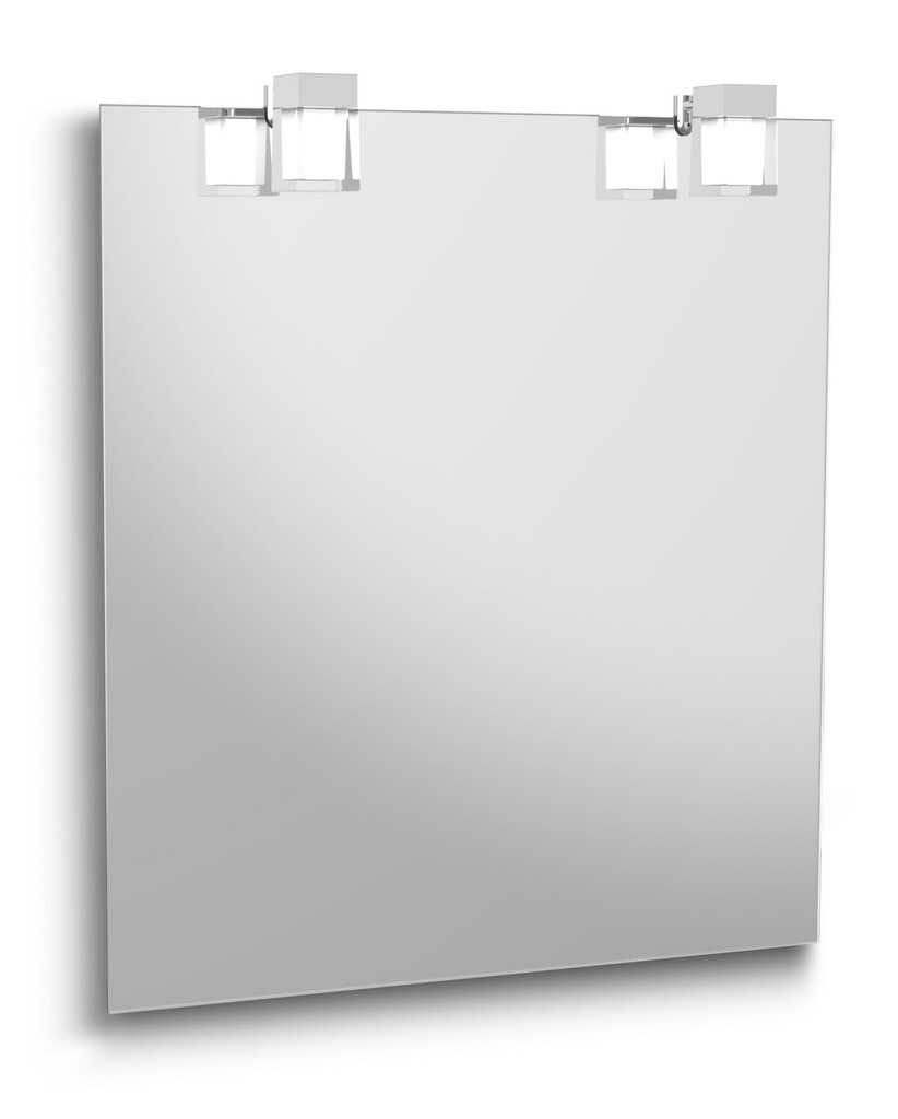Bathroom mirror Artic - 60 cm - For permanent installation on wall
Protection class IP44
LED lighting