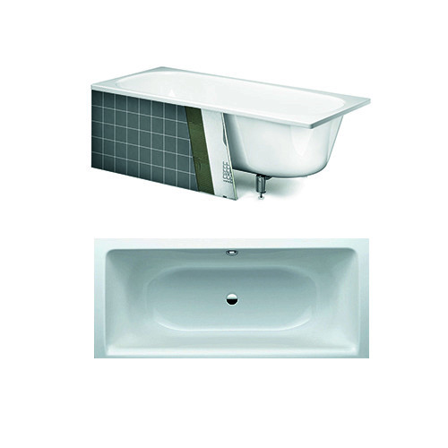 Built in bath Duo - 1800x800 - Two sloped head ends and centred drain
Made from premium quality titanium alloy steel
Compatible with foot set and overflow system