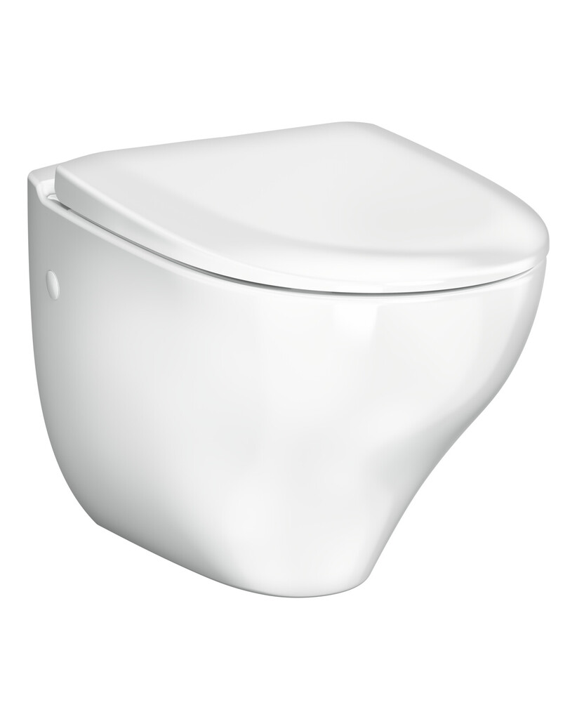 Pakabinamas WC „Nautic 1530“ – „Hygienic Flush“ funkcija „Soft