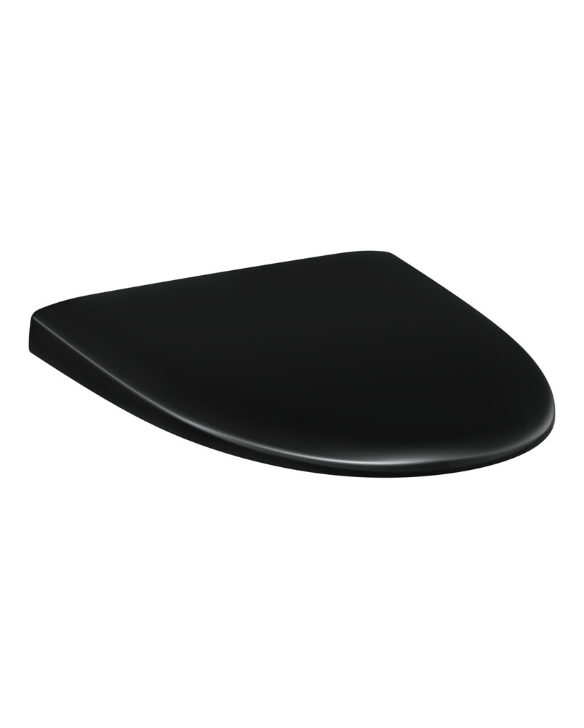 Black slow close toilet on sale seat
