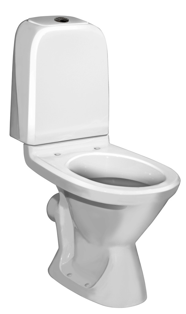 Унитаз 392 Basic с P-сифоном для установки на полу - Gustavsberg
