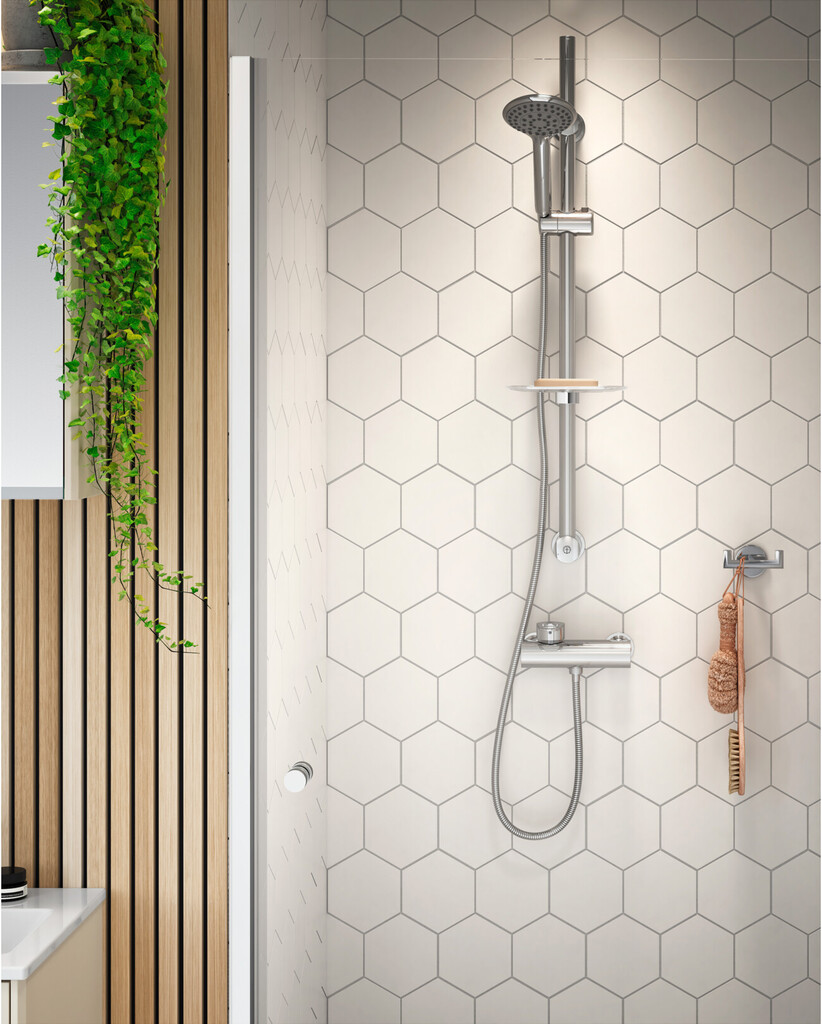 Shower mixer New Nautic 2.1 Singel lever Shower pack incl. shower set