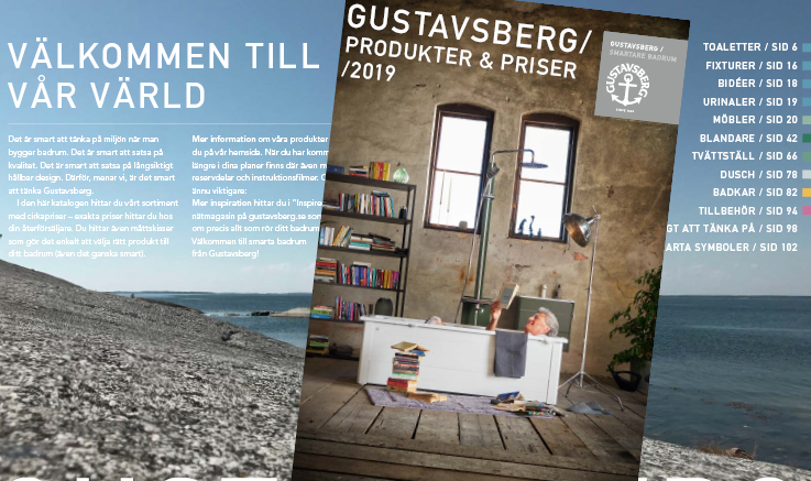 Gustavsbergs katalog 2019
