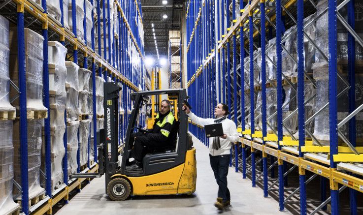 Logistic and assembly center for Gustavsberg bathroom products
