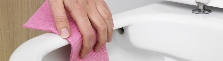 vägghängd toalett med öppen spolkant Hygienic Flush Gustavsberg