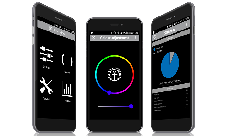 Triomont app från Gustavsberg
