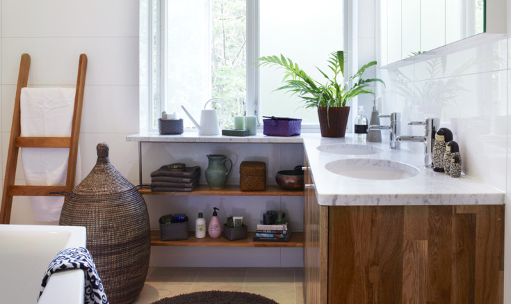 Bathroom after renovation - Gustavsberg